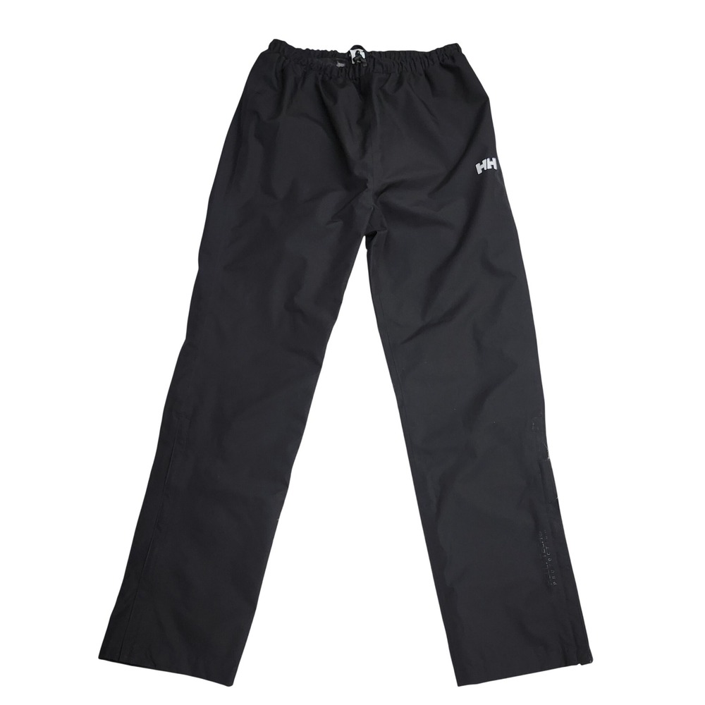 Helly Hansen Helly Tech Protection Rain Pants Black Mens Large Waterproof Mesh